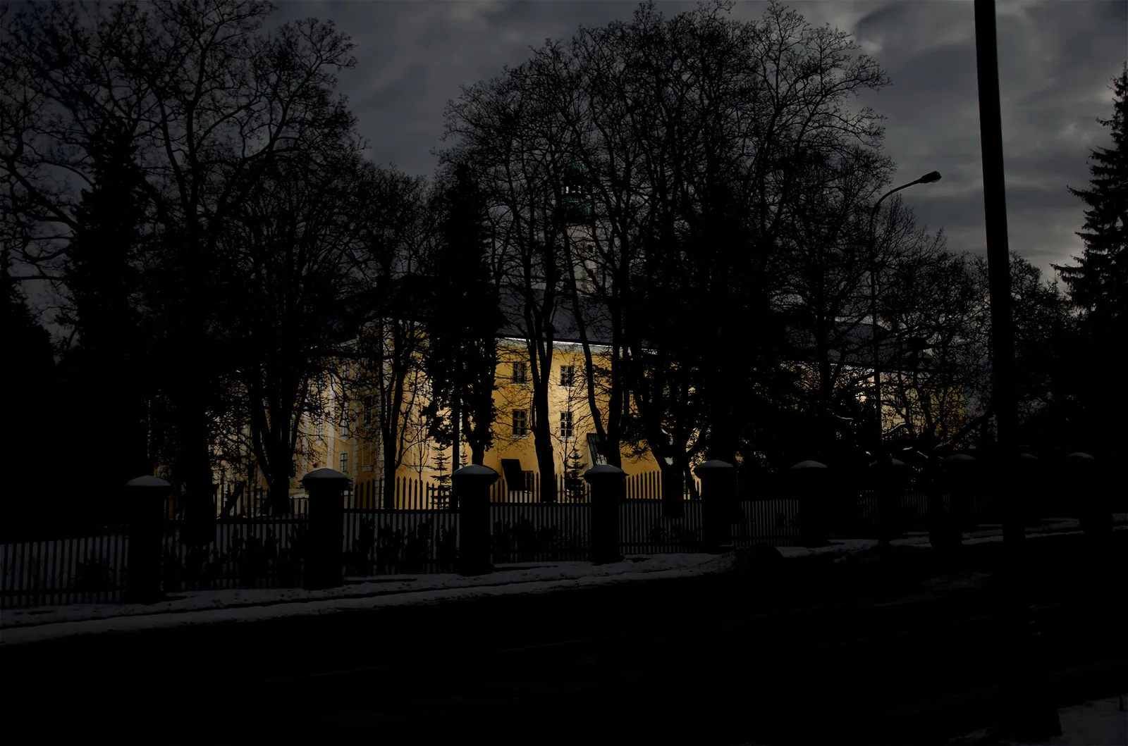 Vizualizace nasvícení zámku Bruntál